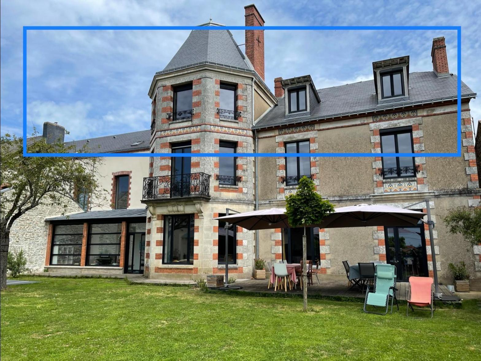 Appartement 160M2 - 2E Etage Maison De Maitre Beaupreau-en-Mauges Экстерьер фото